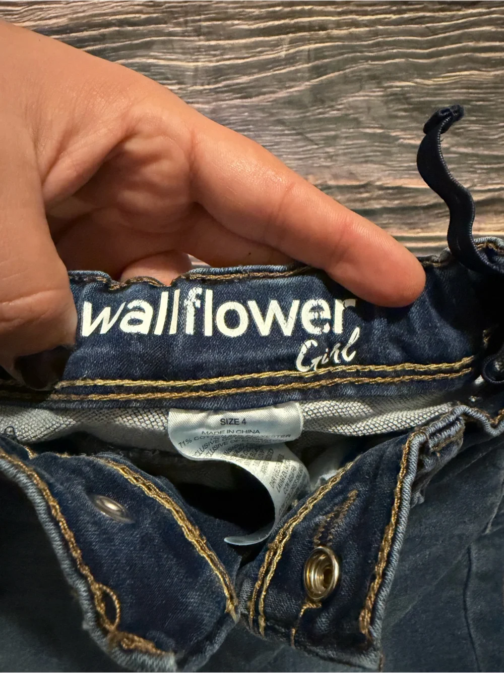Wallflower Girl Jeans Size 4